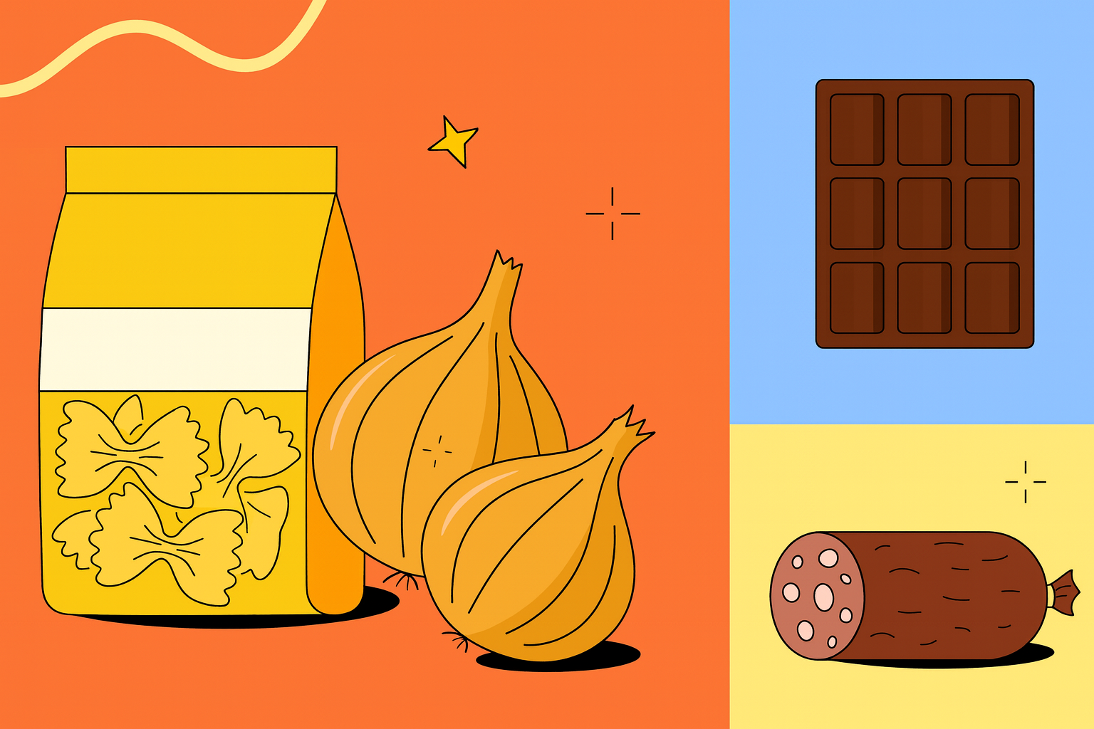 Essen ohne Kühlschrank Beispielbild