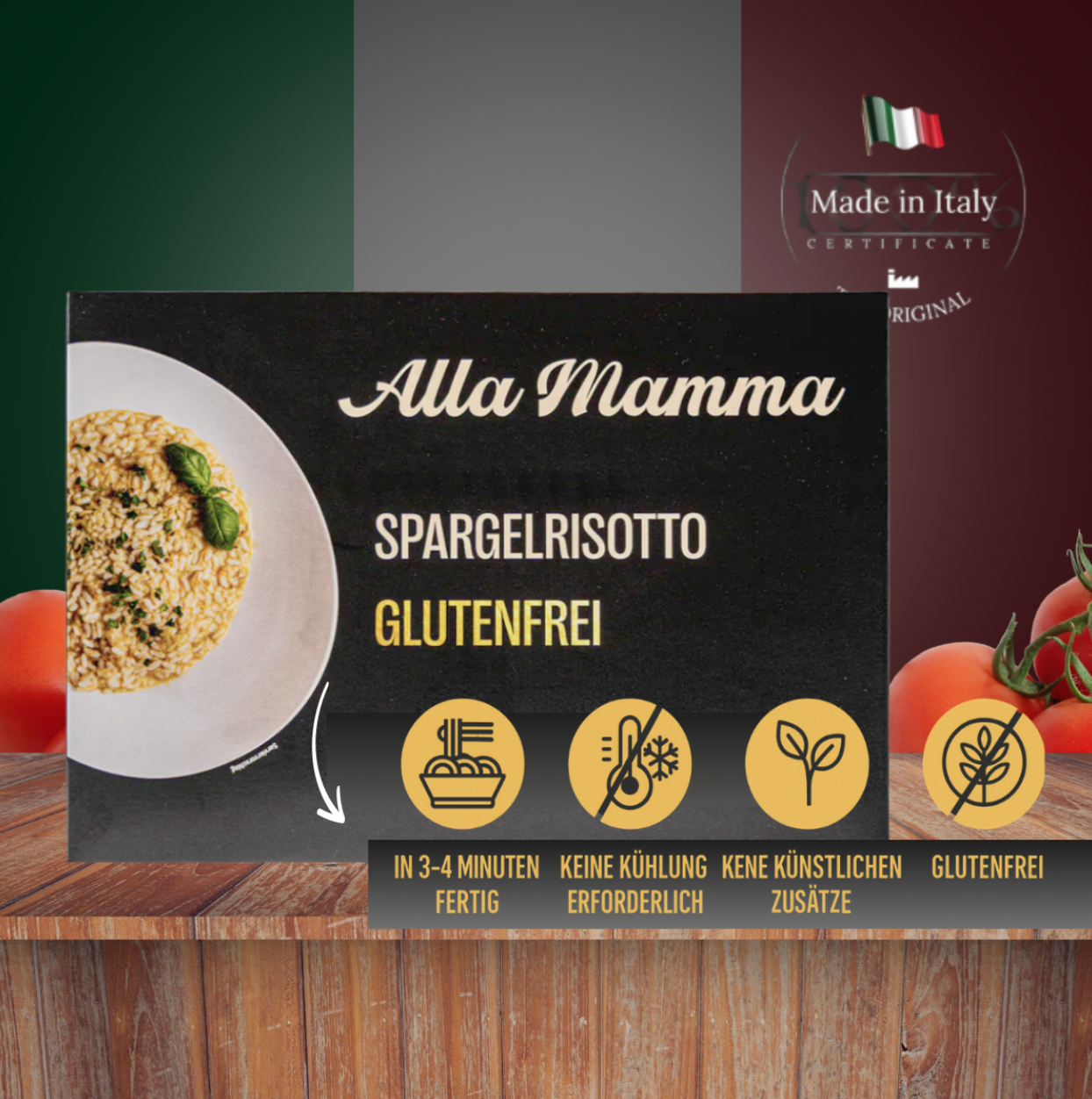 Glutenfreies Spargelrisotto