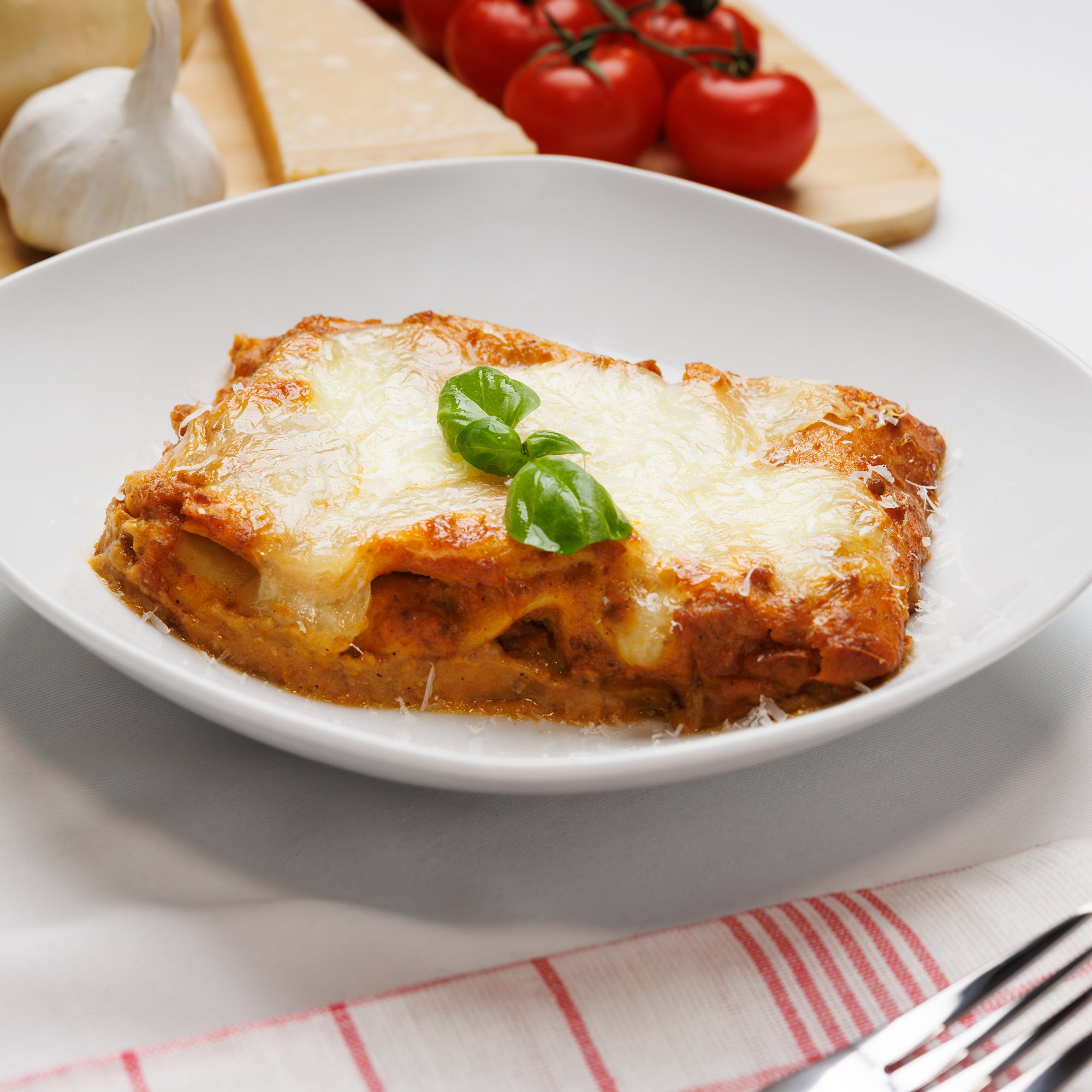 Glutenfreie Lasagne Bolognese