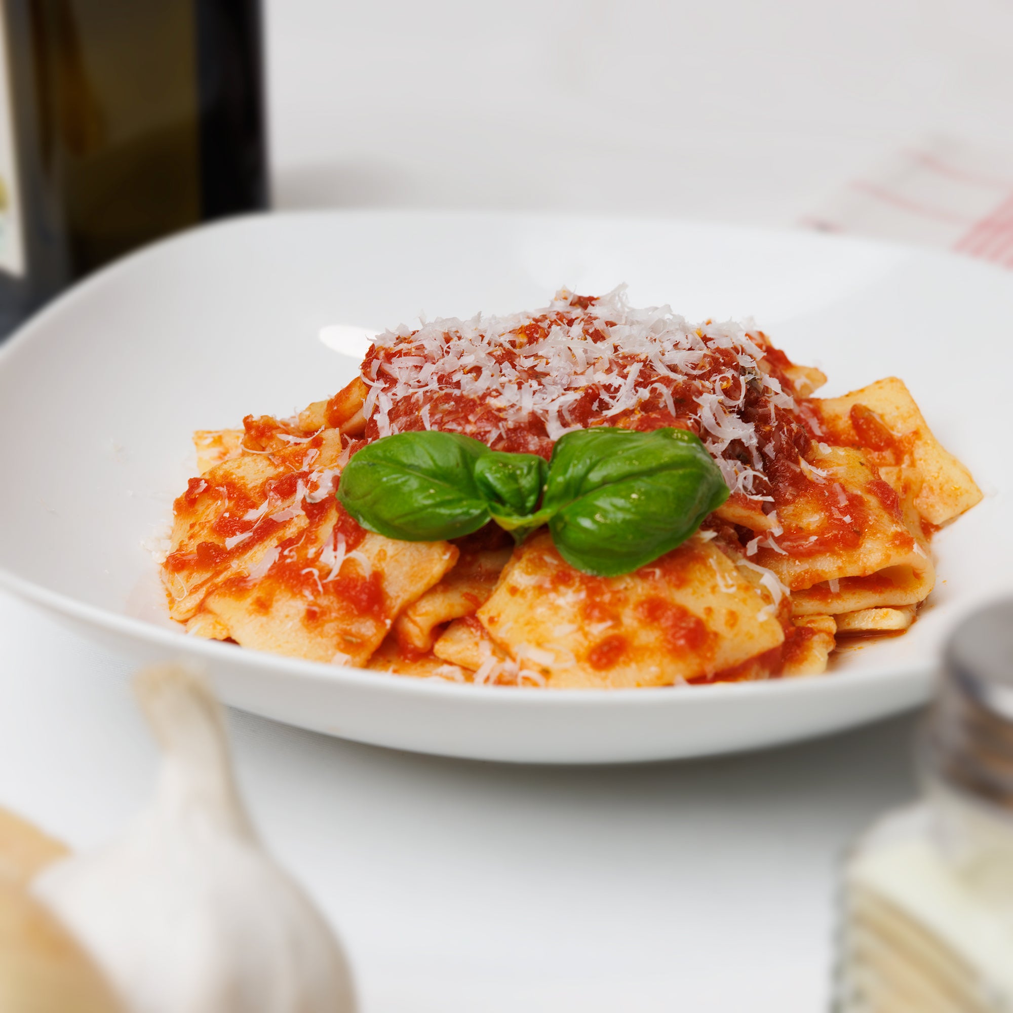 Glutenfreie Paccheri Pomodoro