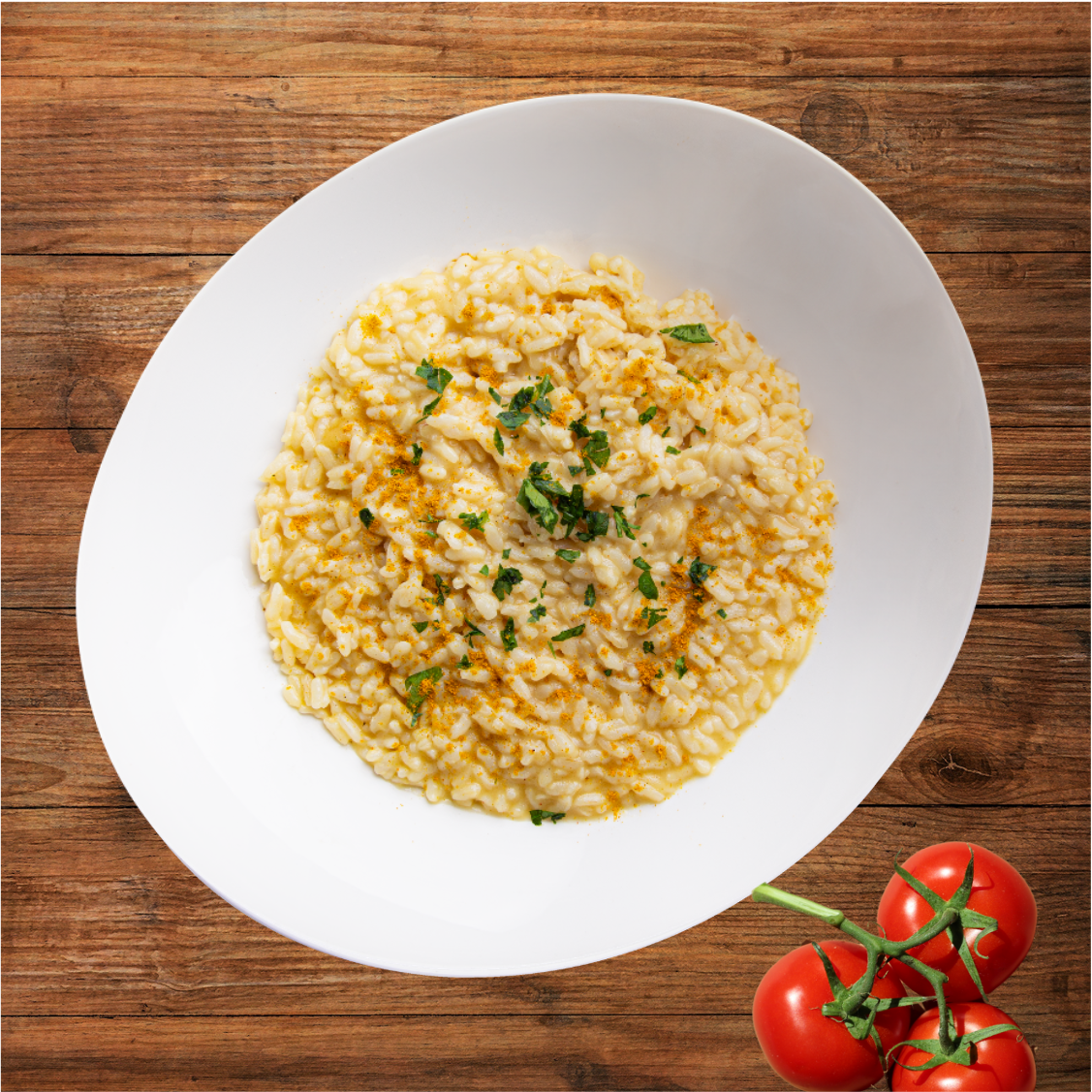 Glutenfreies Safranrisotto