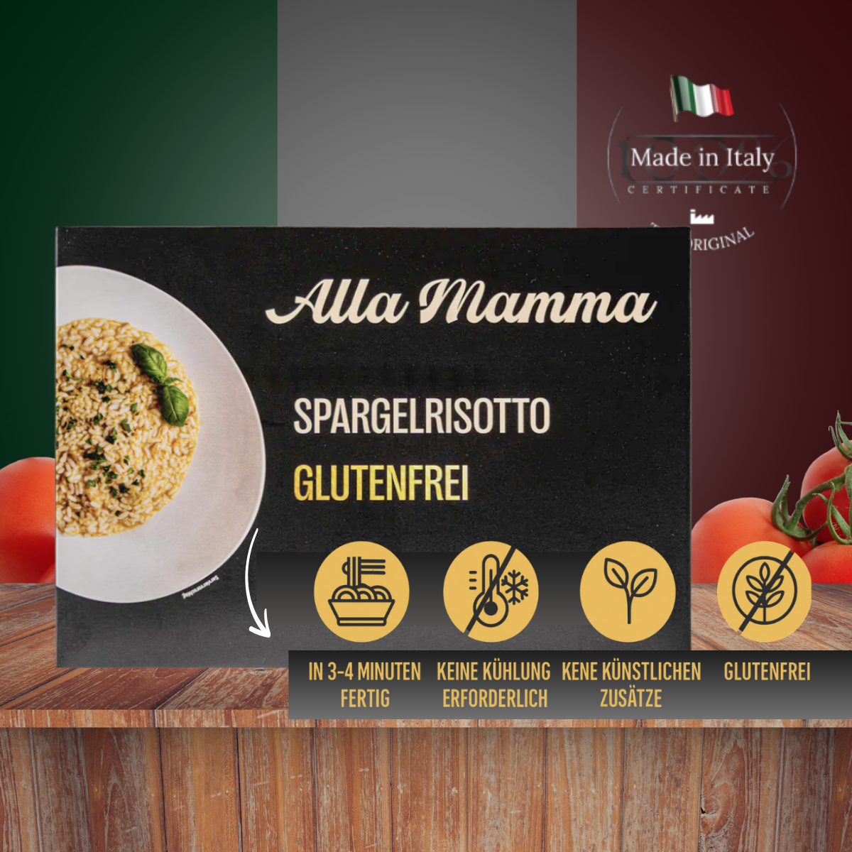 Glutenfreies Spargelrisotto
