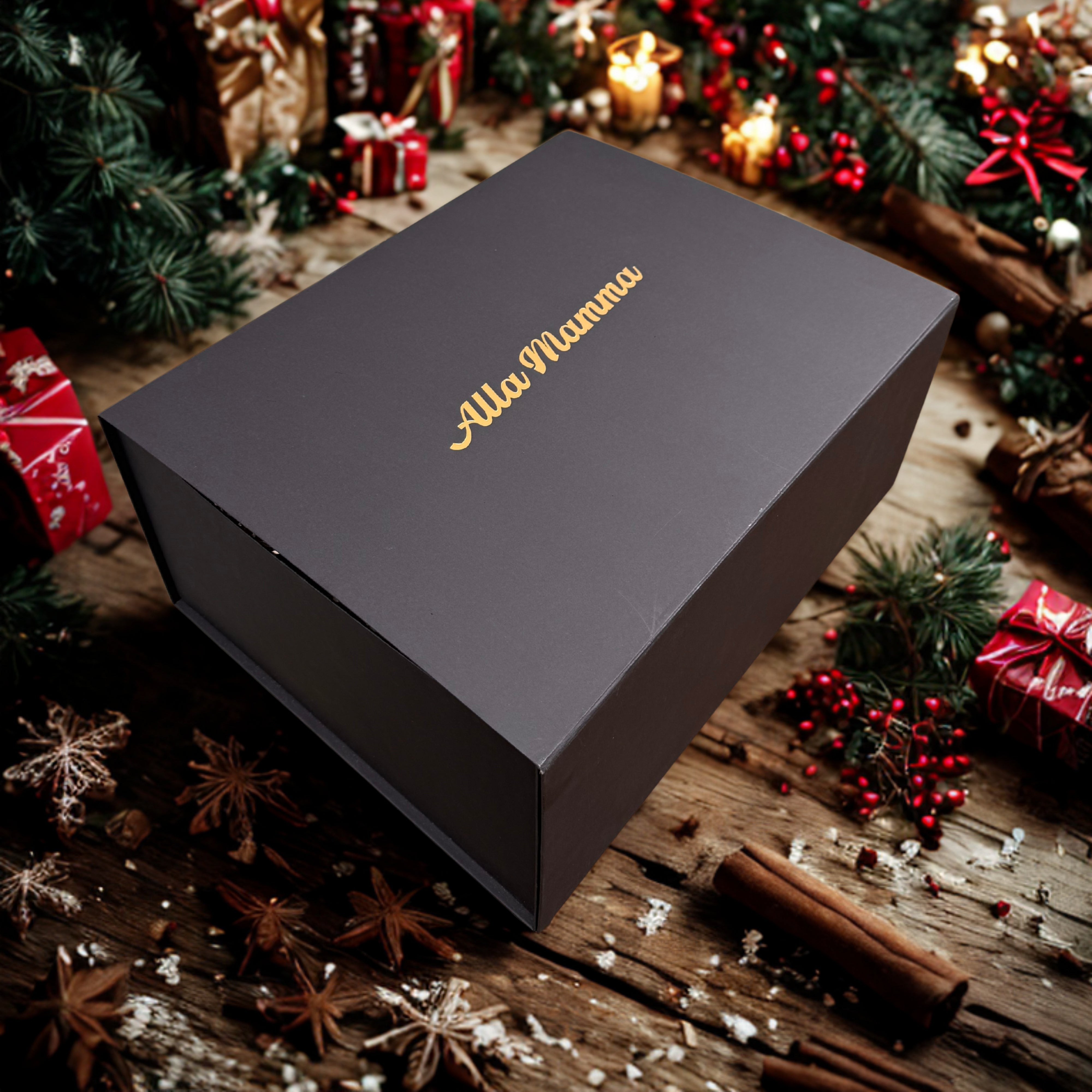 Kulinarische Weihnachtsgeschenkbox