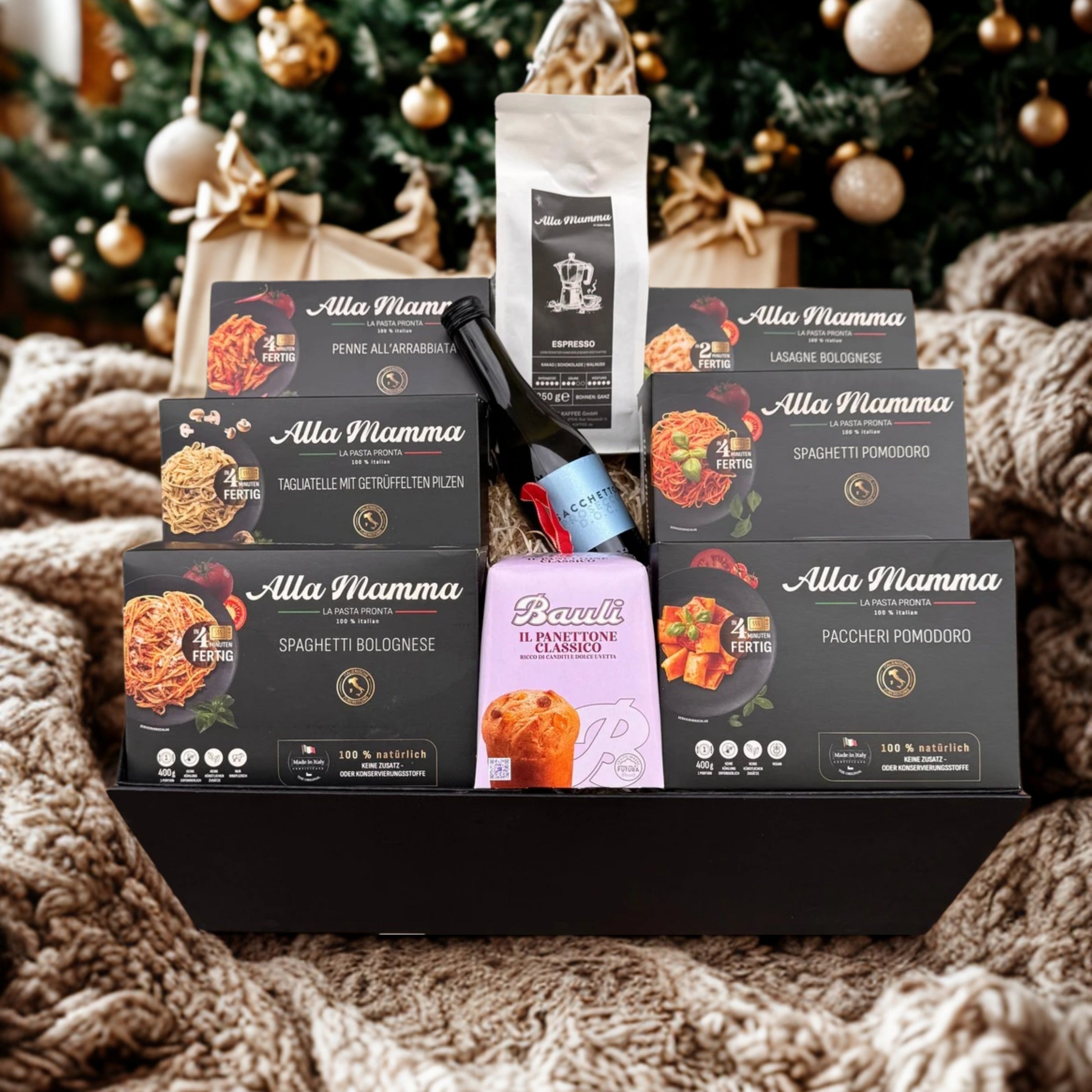 Kulinarische Weihnachtsgeschenkbox