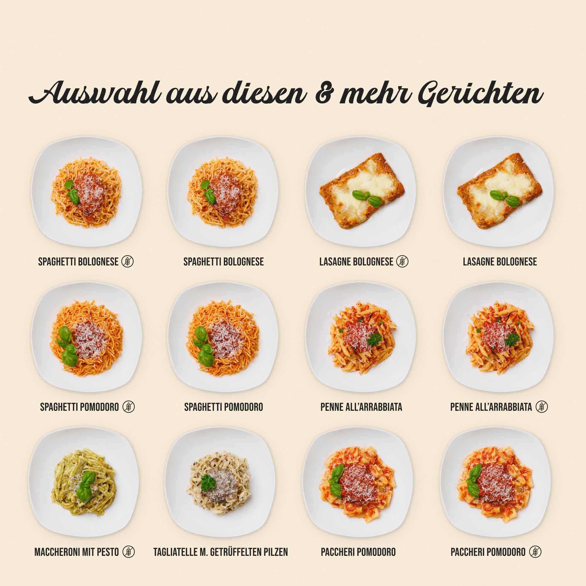 Dein persönlicher Pasta-Mix