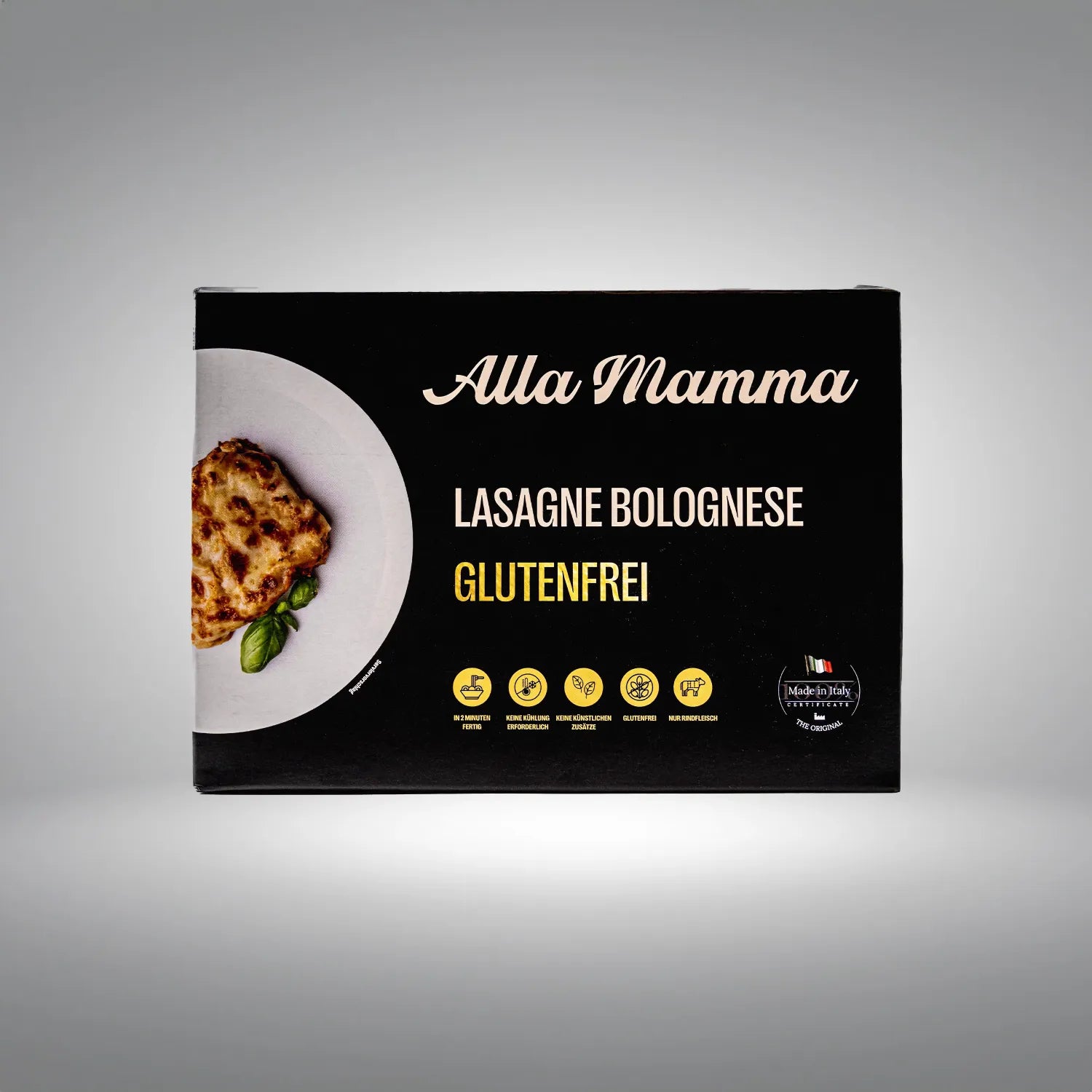Glutenfreie Lasagne Bolognese