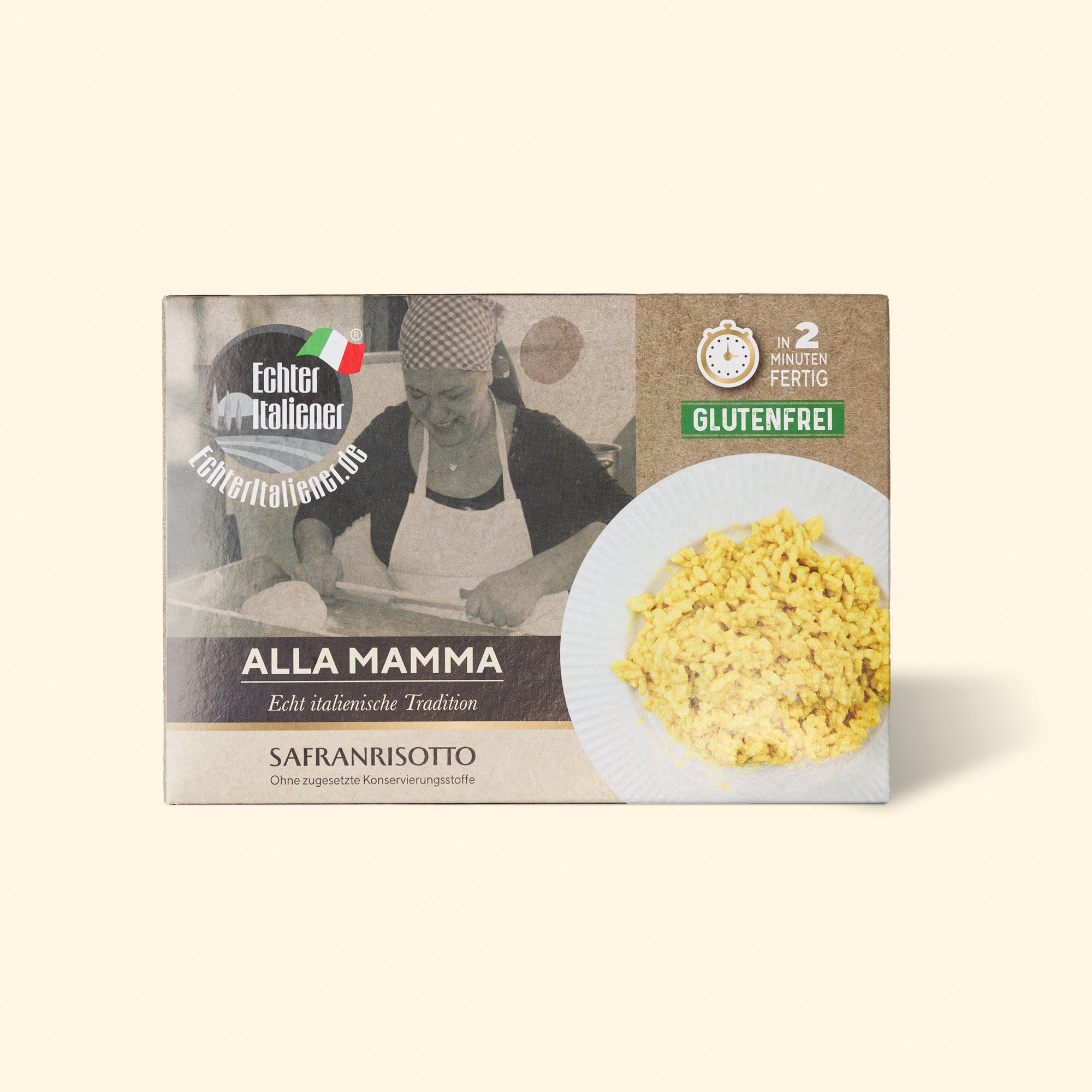 Glutenfreies Safranrisotto