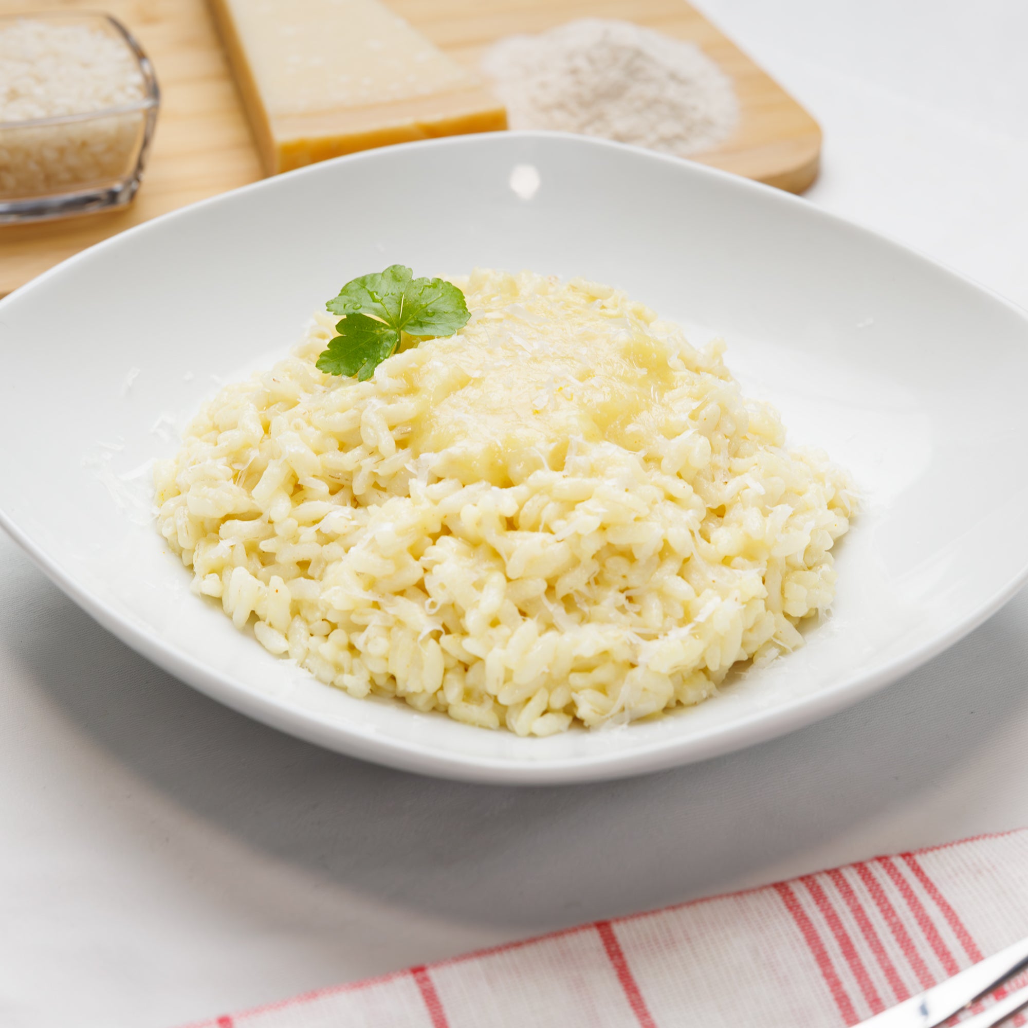Glutenfreies Safranrisotto