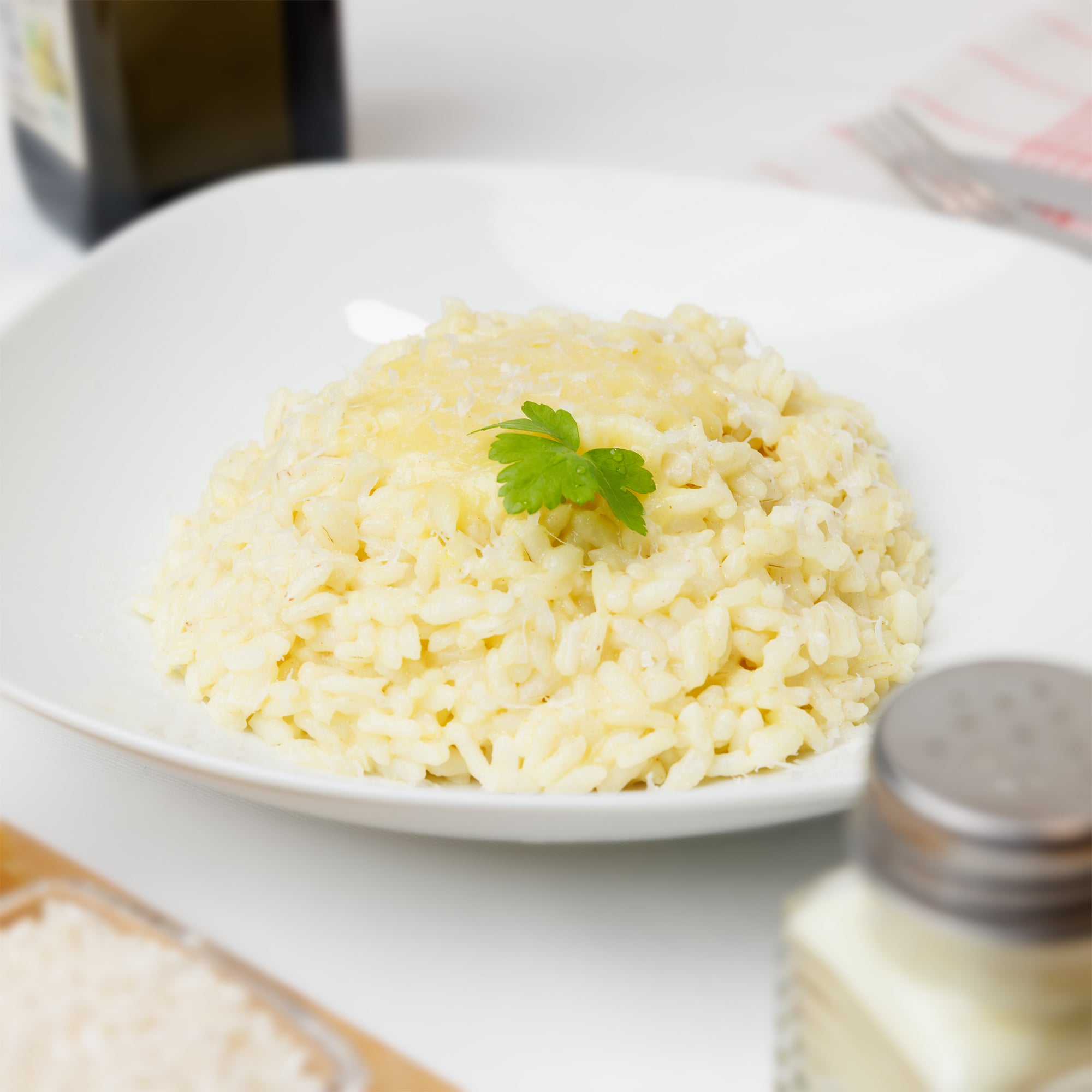 Glutenfreies Safranrisotto
