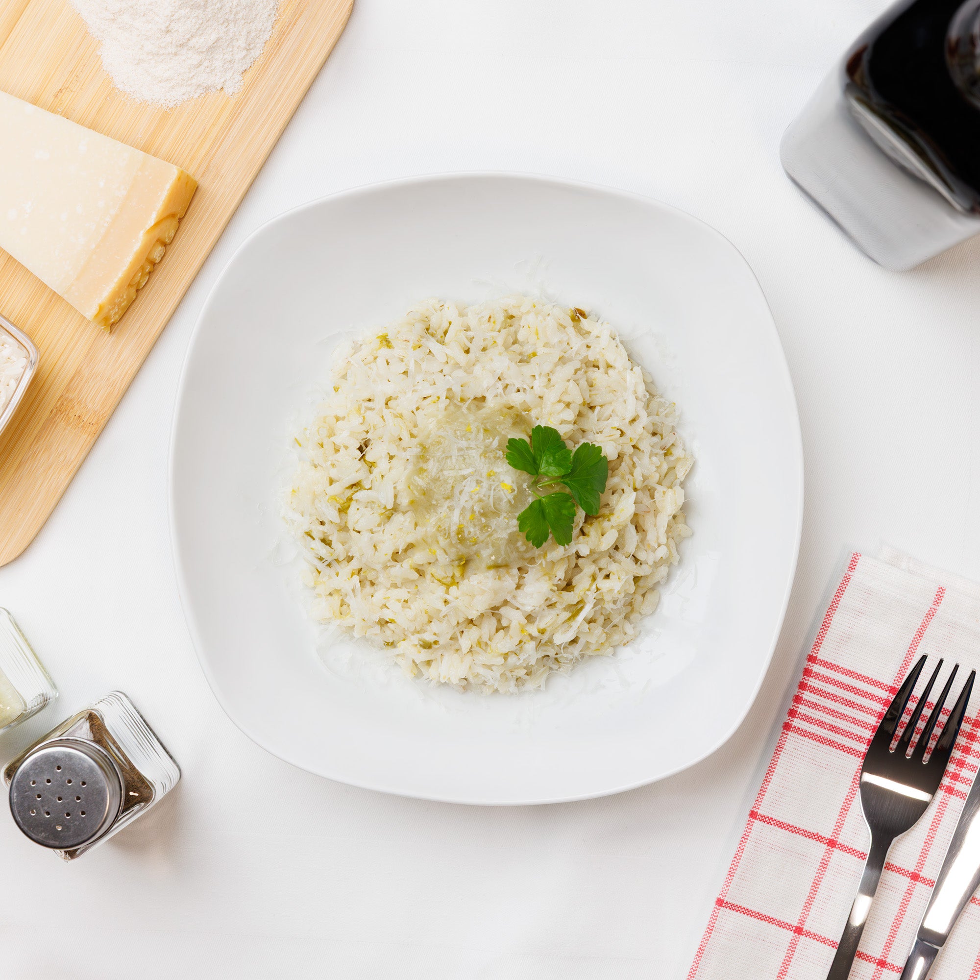 Glutenfreies Spargelriotto Fertiggericht von Alla Mamma