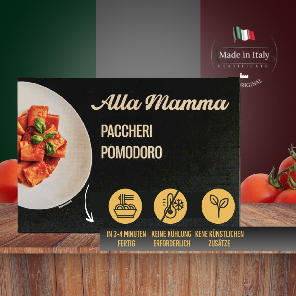 (MHD) Paccheri Pomodoro