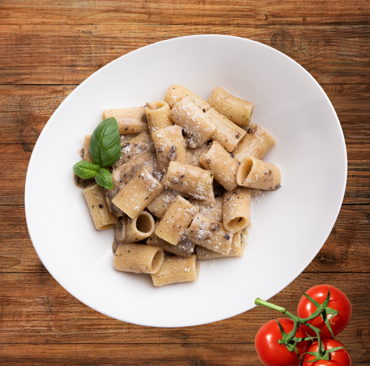 (MHD) Paccheri mit getrüffelten Pilzen