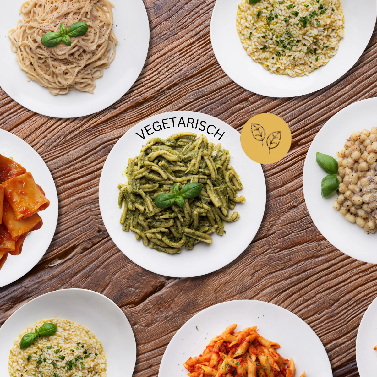 8 Vegetarische Gerichte