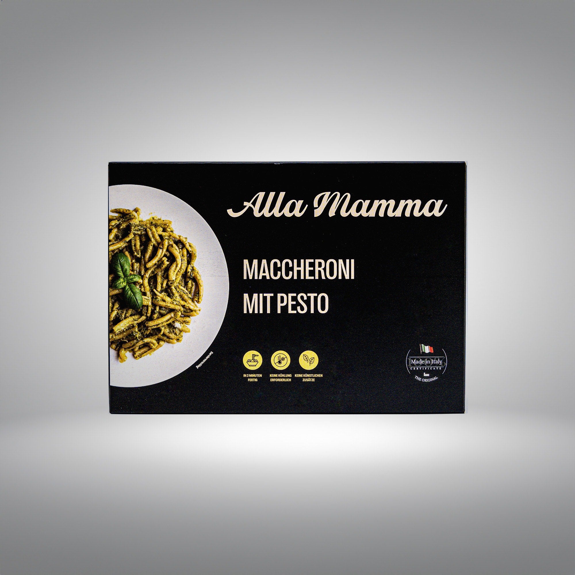 Maccheroni mit Pesto
